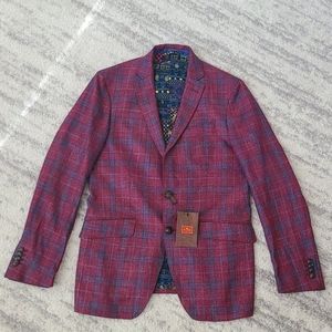 Etro Men's checked Single-breasted Blazer